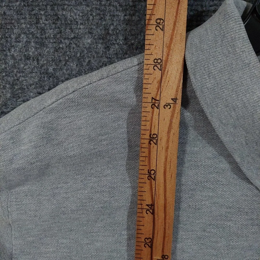 Polo Ralph Lauren Polo Shirt Mens XL‎ Gray Short Sleeve Embroidered Logo